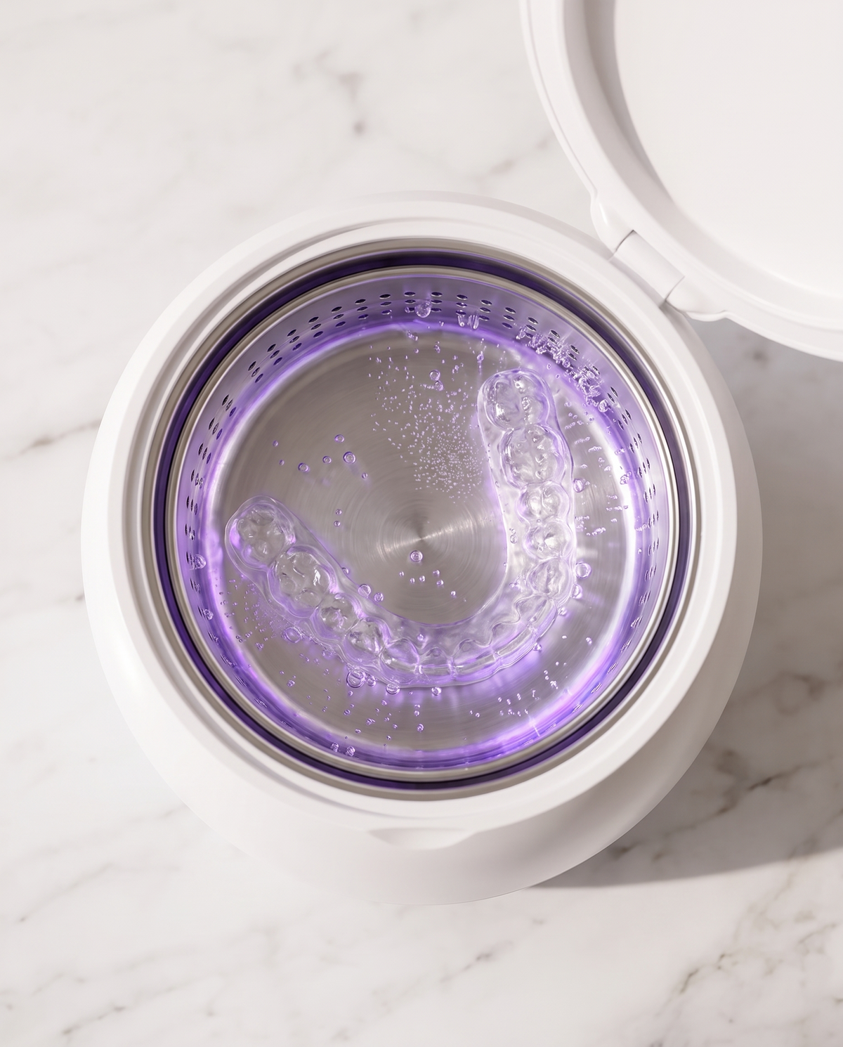 SonicPod | Ultrasonic Retainer & Denture Cleaner