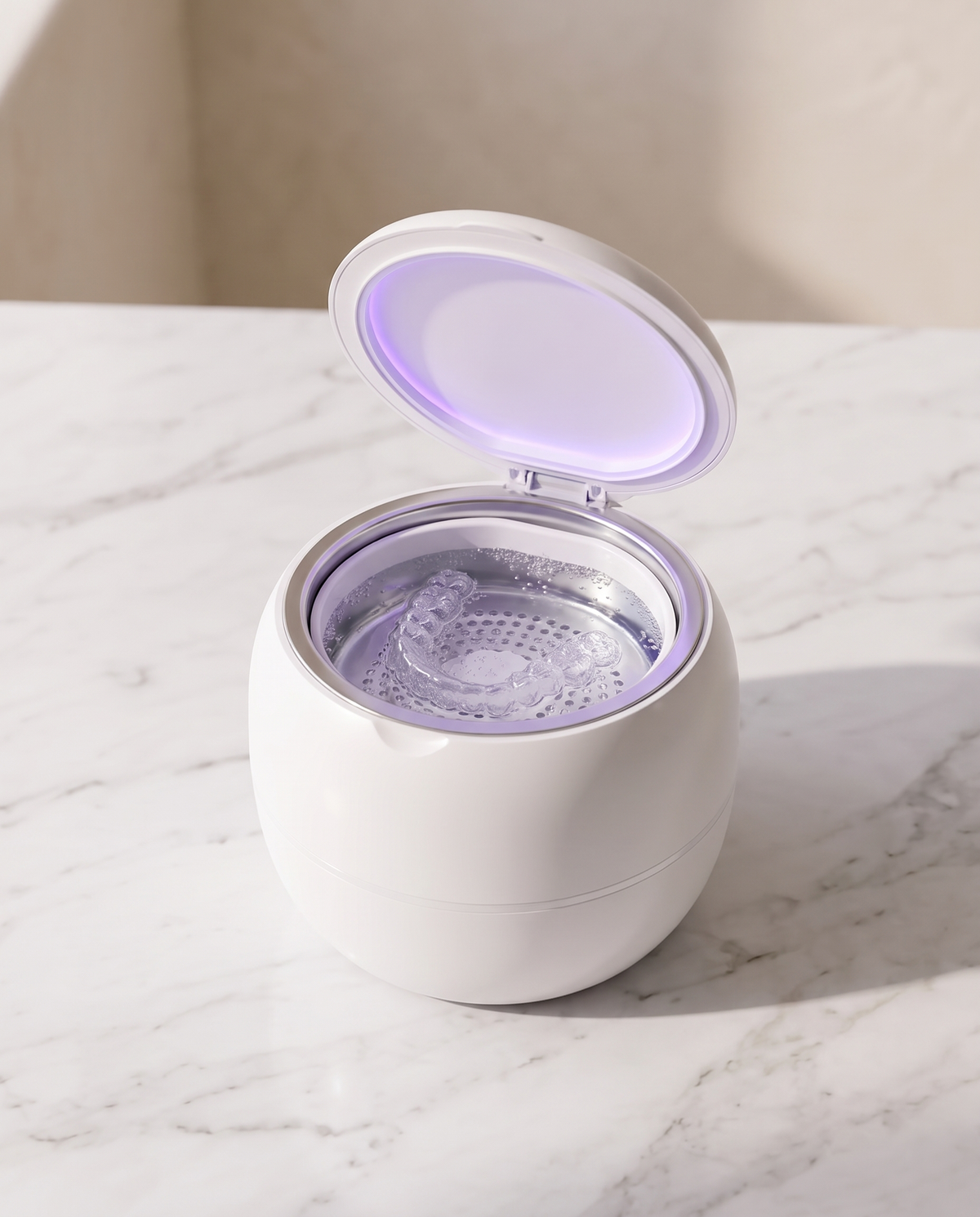 SonicPod | Ultrasonic Retainer & Denture Cleaner